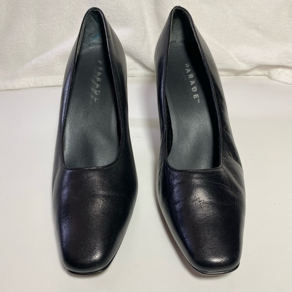 Parade Black High Heel Slip-on Pumps - Picture 3 of 7